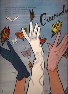 two hands reaching up into the air with butterflies on them