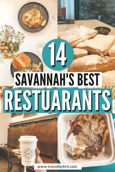 The 14 Best Places to Eat in Savannah, GA | Travel by Brit Georgia Food, Strawberry Salsa, Ice Cream Shops, Brunch Places