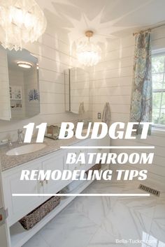 bathroom remodeling tips that are easy to do in less than one hour