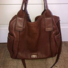 Fossil Handbag That Looks Better With Age. Awesome Quality That Will Last You A Lifetime. Has A Litter Wear To It. Will Ship Out Quickly. Fossil Bags Macy's, Fossil Handbags Fossil Germany, Fossil Handbags, Fossil Bags, Fossil, Satchel, Bag Lady, Handbags, Women Shopping