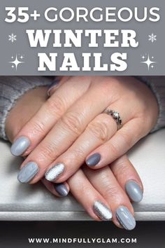 winter nails Nails January, Winter Nail Ideas