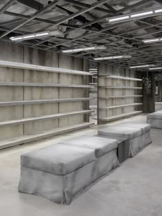 Brutalism: Balenciaga Flagship store in London Streetwear Interior Design, Raw Architecture, Balenciaga Store, Raw Furniture, Industrial Shop, Concrete Interiors, Store Layout, Store Interiors, Architecture Concept