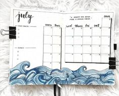 Bullet Journal Layout Ideas, Journal Layout Ideas, Bullet Journal Monthly Spread, Bullet Journal 2020, Bullet Journal Spreads, Bullet Journal 2019, Monthly Overview, Bullet Journal Mood, Bullet Journal Aesthetic