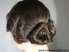 20s Hairstyles For Long Hair, Hairstyles Pulled Back, 30s Hairstyles, 1920s Hairstyles, 1920s Hair Tutorial, 1930s Hair