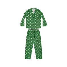 These personalized pajamas for women feel divinely soft to the touch thanks to their 95% polyester and 5% spandex blend. Now, you can add a custom design all over the soft, satin fabric and create unique pajama sets. Each set comes with a notch lapel (collar style) and a drawstring waist for a comfy, snug fit.  .: Material: 95% satin polyester, 5% spandex .: Seam thread color is matched close to the design .: Trim, drawstrings and buttons available in black Personalized Pajamas, Tropical Christmas, Pyjama Sets, Christmas Pjs, Sleep Shorts, Pajama Robe, Satin Pajamas, Pajamas Women, Satin Fabric