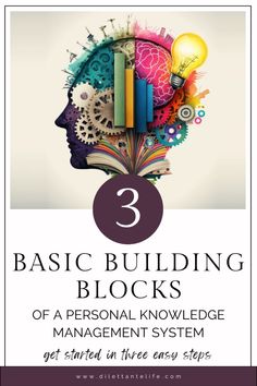 the title for 3 basic building blocks of a personal knowledge management system