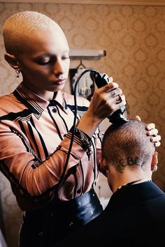 Bald Black Women, Pink Tax, Shaving Head, Bold Women, Nick Knight, Buzz Cuts, Shave My Head, Bald Women, Kids Hair Cuts