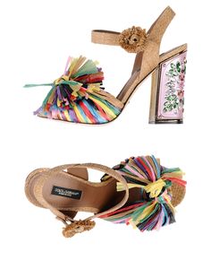 DOLCE & GABBANA . #dolcegabbana #shoes # Shoes Types, Online Shopping For Women, Leather Diy, Discount Shoes, Dolce & Gabbana, Leather Earrings, Work Boots, Women's Sandals