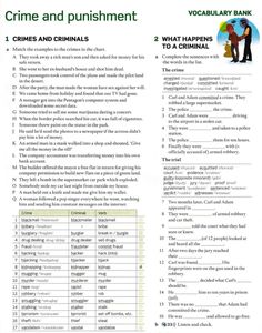 Vocabulary Worksheets Intermediate, Reading Comprehension Texts, Useful Spanish Phrases, Learn English Speaking, English Teaching Resources, English Phrases Idioms, English Vocab, Compound Words