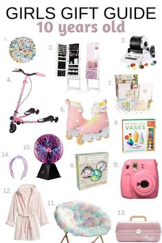 girls gift guide for 10 years old