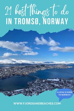 This is the ultimate guide to the best things to do in Tromsø, Norway – written by a local! From reindeer feeding and dog sledding to beer tastings and the city's many museums. Flam Norway, Tromsø Norway, Norway Winter, Northern Norway, Road Trip Europe, Vacation Itinerary, Dream Vacations Destinations