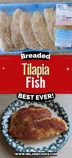 breaded tilapa fish is the best ever