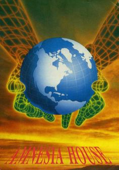 the cover art for house music, featuring an image of a turtle holding a globe