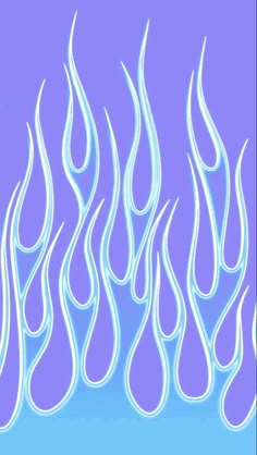 an abstract blue and purple background with white lines in the shape of fire or flames