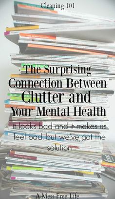 a stack of books with the title, the surprising connection between gutter and your mental health