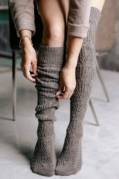 Ravelry: Arabesque socks pattern by Zyaparova Masha Sock Outfits, Knit Stockings, Disney Rapunzel, Socks Pattern, Knitted Socks, Sock Knitting Patterns, Over The Knee Socks, Thigh High Socks, Sock Patterns