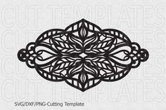 the cut file for this paper is designed to look like an intricate design