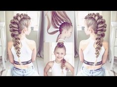 Do you want the perfect box braid? - YouTube Princess Warrior Hairstyle, Gladiator Braids Hair, Dutch Braid Mohawk Tutorials, How To Do Mohawk Updo Hair Tutorials, Avatar 2 Hairstyles, Pull Through Braid Extensions, Sectioned Hairstyles, How To Mohawk Braid, Mohawk French Braid