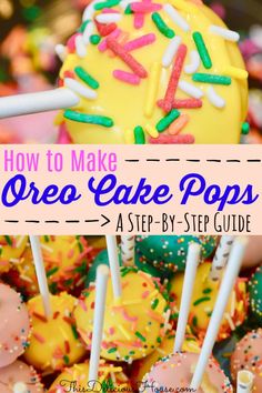 how to make oreo cake pops