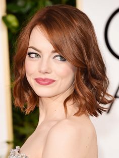 Auburn, Blonde and Funky Hair Color Ideas Emma Stone, Hair Color Trends, Hair Today, Great Hair