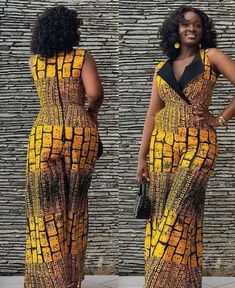 Ankara Jumpsuits For Women, Jumpsuit Ankara, Ankara Jumpsuit Styles, Classy Jumpsuit Outfits, Ankara Jumpsuit, African Print Jumpsuit, African Fabric Dress, African Inspired Clothing, African Print Dress Designs