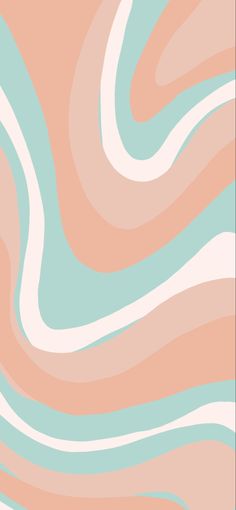 an abstract background with pastel colors and wavy lines