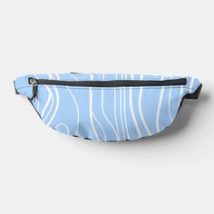 Stylish Blue  Fanny Pack Back Bag, Hold Ups, Black Trim, Kids Bags, Fanny Pack, Drawstring Backpack, Fashion Bags, Personalized Gifts, Created By