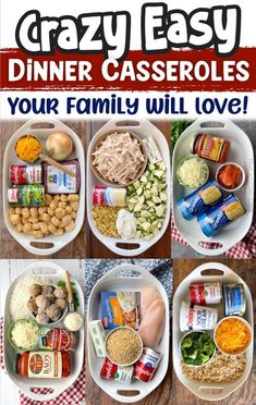 this is an easy dinner for families to make with their kids and they are ready to eat