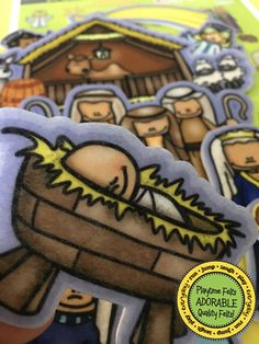 Birth of Jesus | Felt Board Bible Stories for Preschool - Felt Board Stories for Preschool Classroom Playtime Felts Jesus Preschool