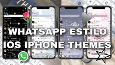 whatsapp estilo for iphone themes by theboo - freebied