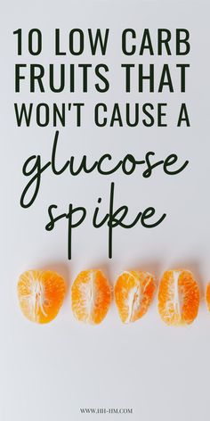 If you are on a low-carb diet or want to keep your blood glucose levels more stable, then this list of low-carb fruits that won't spike your blood sugar is something you need to have! Healthy Meals To Lower Glucose, Lowering Glucose Levels, Insulin Resistance Diet Food Lists Low Carb, Foods To Lower Glucose Levels, Glucose Diet Plan, Low Glucose Diet, Low Glucose Snacks, Low Glycemic Fruits List, Glucose Free Diet