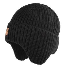 PRICES MAY VARY. Double-layer fabric: Outer: 100% Acrylic, Lining: superfine fleece lining; The outer material of the toddler winter hat is soft and thick, the fleece inside is very soft, and the baby hats use healthy and eco-friendly materials, gently care for baby's head without causing skin discomfort; Two sizes are available:Baby Beanies are suitable for toddler from 3-24 months and 2-6 Years; Size S: hat height 21.5cm/8.5"; Size L: hat height 22.5cm/8.8";Winter beanie has high elasticity, f Adjustable Warm Solid Color Bonnet, Adjustable Warm Bonnet, Cozy Adjustable Hat With Fleece Lining, Adjustable Fleece-lined Beanie For Winter, Adjustable Winter Beanie With Fleece Lining, Warm Cotton Bonnet For Winter, Adjustable Cotton Winter Bonnet, Adjustable Cotton Beanie For Winter, Adjustable Fleece-lined Beanie For Cold Weather