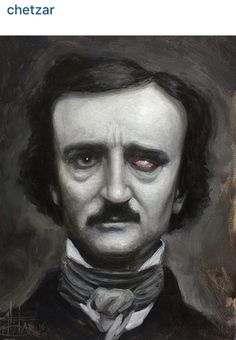 a painting of a man with an evil look on his face