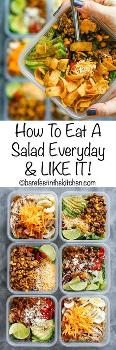 how to eat a salad everyday and like it