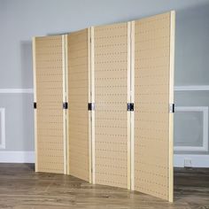 four panel room divider with measurements