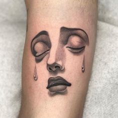 Nose Tattoo, Realistic Eye Tattoo, Full Neck Tattoos, Funky Tattoos, Tattoo Background, Dot Tattoos, Japan Tattoo Design, Pretty Tattoos For Women