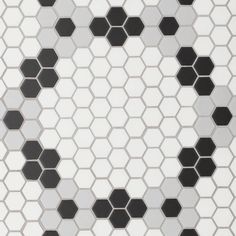 Le Cafe 1" x 1" Matte Porcelain Mosaic Tile - Deco Design 6