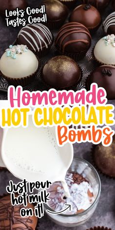 Learn how to make the ultimate hot chocolate bomb with an easy chocolate tempering method so that you can make treats that look and taste equally awesome. How To Make Coco Boms, Italian Hot Chocolate Recipe, Chocolate Tempering, Hot Chocolate Treats, Diy Hot Chocolate, Hot Chocolate Bomb, Hot Chocolate Drinks, Kids Treat, Candy Recipes Homemade