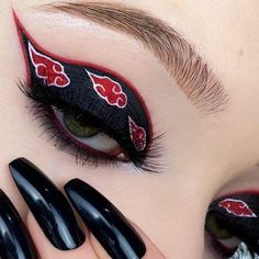 Anime Eye Makeup, Anime Makeup, Edgy Makeup