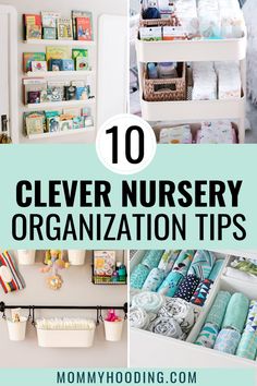 the top ten clever nursery organization tips