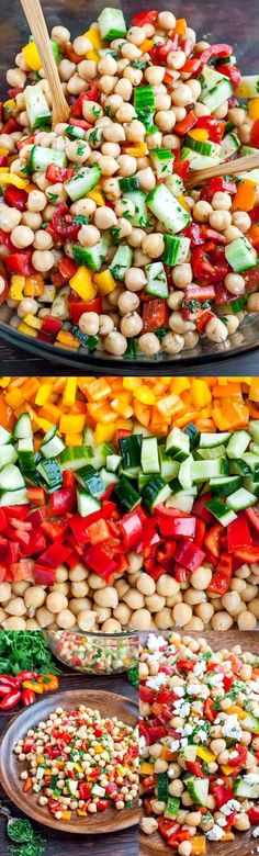 a platter filled with different types of food and vegetables on top of each other