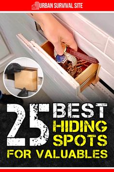 the 25 best hiding spots for valuables