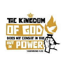 the kingdom of god does not consist in that but in power