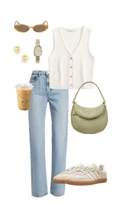 Outfit Ideas 25 Years Old, Women’s Spring Fashions, Casual Spring Dinner Outfit, New Orleans Spring Outfits, New Orleans Fall Outfit, New Orleans Outfit Ideas, Jeans With Sneakers Outfit, Mother’s Day Brunch Outfit, 90s Mom Aesthetic