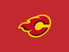 the kansas chiefs logo on a red background