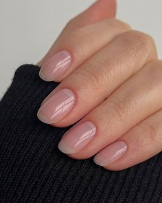 These “Tinted” Manicures Will Instantly Make Your Nails Glow Nail Routine, Shape Ideas, Gel French Manicure, Nail Color Trends, Finger Nails, Her Nails, Nail Stuff, Manicure Ideas, Pink Nail