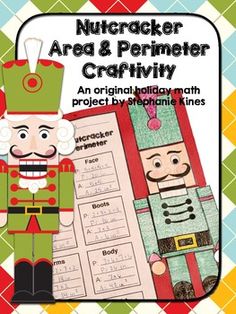 nutcracker area and perimeter craftivity