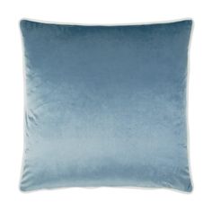 Darling Chambray Throw Pillow Blue Throws, Western Chic, Blue Throw Pillows, Pillow Collection, Velvet Pillows, Blue Hues, Chambray, Pillow Inserts, Decorative Throw Pillows