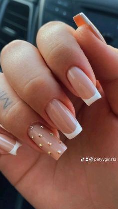 Cute Acrylic Nails January, Dip Nails With Gems, Basic Nail Ideas Acrylic, Nail Ideas For Wedding Guest, Graduation Nail Ideas Short, Bridal Nails Wedding Acrylic, Nails To Go With Red Dress, Front Rib Tattoos For Women, Senior Nails Ideas