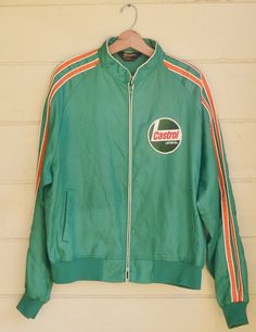 Castrol oil jacket 70's Castrol Oil, Vintage Racing Jacket, James Hunt, Race Wear, Rally Racing, Cool Vintage, Vintage 1970s